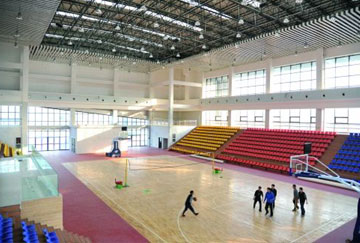 北京舒華陽光 場(chǎng)館裝修 LED照明  籃球館 